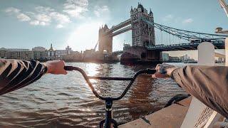 FULL SPEED BMX RIDING IN LONDON!