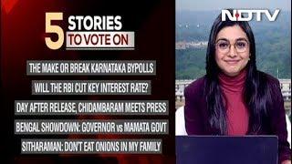 Five Top Stories Of December 05, Pick The Story You Want To Follow On NDTV 24X7