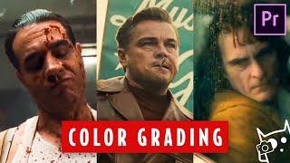 COLOR GRADING 3 OSCAR NOMINEES in Premiere Pro