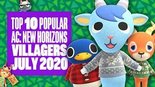 Top Ten Most Popular Villagers In Animal Crossing New Horizons (July 2020) - ARE YOUR DREAMIES HERE?