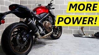 Fixing the CB650R's Power Problem