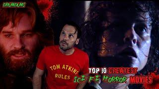 Top 10 Greatest SCI FI HORROR Movies (On Youtube, Noone Can Hear You Scream)