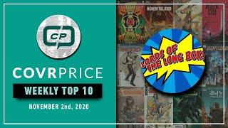 CovrPrice Top 10 Hot Comic Books Sold week ending November 1st