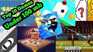 Top 10 Games Under 100 MB+Bonus Game|Agree Reality