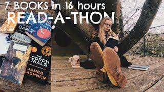 I read 7 books in 16 hours (READ-A-THON)