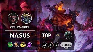 Nasus Top vs Mordekaiser - BR Grandmaster Patch 10.2