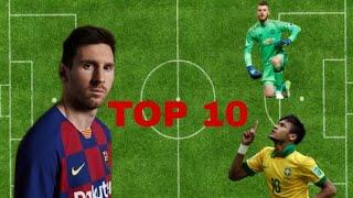 My top 10 players in pescm
