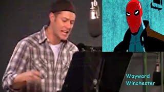 Jensen Ackles Voicing Red Hood In Batman Under The Red Hood & Watching Himself On TV