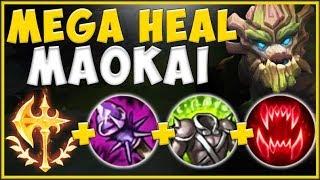 NO TANK SHOULD *EVER* HEAL FOR THIS MUCH! MEGA HEAL MAOKAI NEEDS TO BE NERFED! - League of Legends