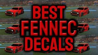 Top 10 Fennec Decals in Rocket League!