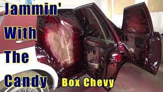 How To Spray Candy Paint BRANDYWINE BOX CHEVY CAPRICE KANDY DOOR JAMBS UreChem EyeKandy Wine Red