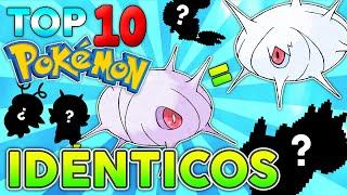 TOP 10 POKÉMON más PARECIDOS entre sí!