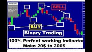 Binary trading 100% perfect working indicator | 100% perfect signal in binary trading