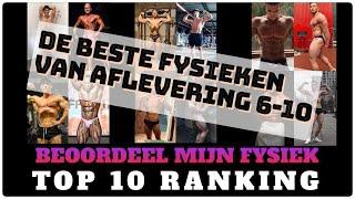 TOP 10 FYSIEKEN PART 2 | Beoordeel mijn fysiek | BUFFELIANO / MATT