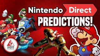 Top 10 February Nintendo Direct Predictions! Mario Kart 9, Paper Mario, Metroid Prime Trilogy!