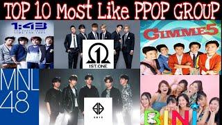 Top 10 Most Like P-POP Group Music Video of All Time