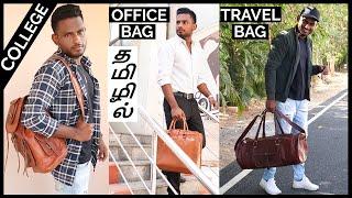 4 STYLISH Bag's Every MAN Should Have | Men's Fashion Tamil