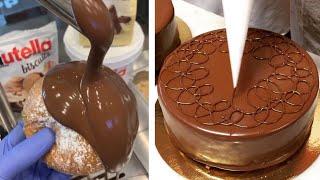 Quick and Easy Chocolate Desserts, Cupcake Recipes - The Most Satisfying Chocolate Cake Decorating