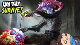 Can they SURVIVE against this FREE ELO CHO'GATH SEASON 10 BUILD? 