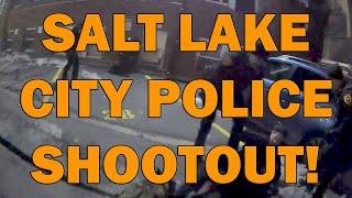 Salt Lake City Police Shootout, Cop Shot, Woman Killed On Video - LEO Round Table 2020 S05E09f