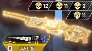 The Best BUFFED Gold Sentinel Moments in Apex Legends