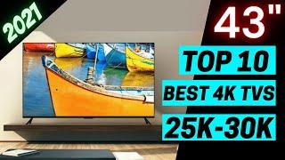 TOP 10 43 INCH 4K SMART TVs 