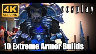 Top 10 Extreme Cosplay Armor Builds - Massive Cosplay Armors - 4k Cosplay Video