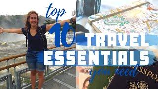 Top 10 Travel Essentials | YOU NEED!