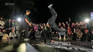 Mighty Jim vs Baoz [top 16] // .stance // HUALIEN BBOY CITY x UNDISPUTED