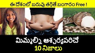 Top 10 Interesting Facts in Telugu | Episode 64| Unknown and Amazing Facts | Minute Stuff