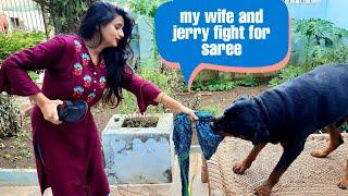 fight between my wife and Rottweiler||showing guard command|best family and guard dog.