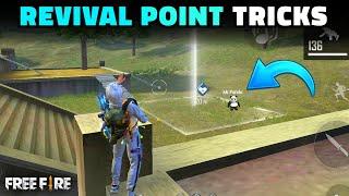 TOP REVIVAL POINT SECRET STRATEGY IN FREE FIRE | REVIVE POINT TRICKS - GARENA FREE FIRE