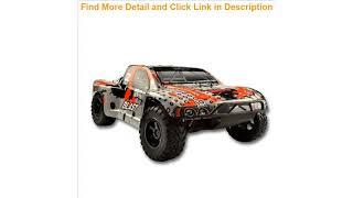 Top 1:10 4WD Brushless Methanol Fuel Remote Control Car High Speed  Short Course Model Truck - R009