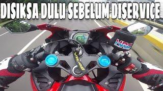 TOP SPEED CBR 250RR  KOK CUMA SEGINI SIH?AKHIRNYA SERVICE SIBIJI