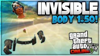 GTA 5 Online - 100% INVISIBLE BODY GLITCH "After Patch 1.50" (GTA 5 Invisible Body)