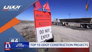 UDOT releases its top 10 projects for 2020