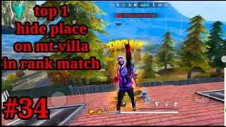 Top 1 hide place on mt.villa in rank match #34