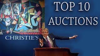 TOP 10 PAINTINGS AT AUCTION