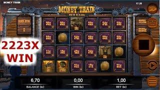 2223X!!! TOP 3 BIGGEST WINS ON MONEY TRAIN SLOT ★ MY RECORD WIN!!!