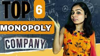 TOP 6 MONOPOLY COMPANY IN INDIA||#shorts #poojasingh #stock247 #short