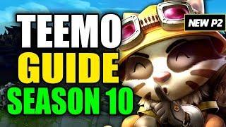 HOW TO PLAY TEEMO SEASON 10 - (Best Build, Runes, Playstyle) - S10 Teemo Gameplay Guide