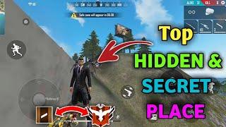 Top 1 Secret / Hidden Place In Free Fire | New Hidden Place in Free Fire After OB Update |