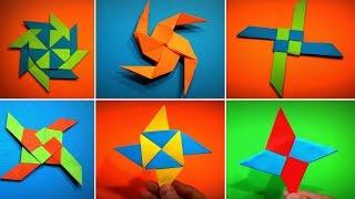 TOP 10 Origami Ninja Star | How to Make a Paper Ninja Star DIY | Easy Origami ART Paper Crafts