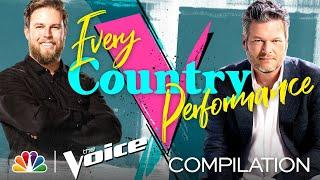 Every Country Performance from Season 18! - The Voice 2020