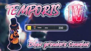 Temporis IV l Premier lvl 200 et premier à 10 000 points de succès ! Débrief Rush