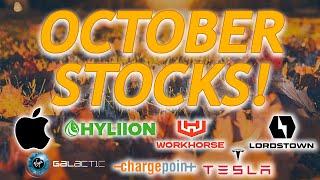 10 stocks for October | MONEY!!