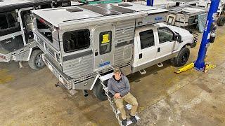 Taking Delivery of Our 4x4 Pop-Top Truck Camper