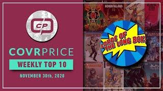 CovrPrice Top 10 Hot Comic Books Sold week ending November 29th