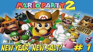 New Year, New Salt! Mario Party 2! Part 1 - YoVideogames