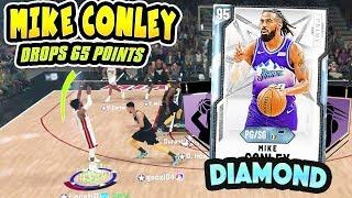 DIAMOND MIKE CONLEY DROPS 65 POINTS!! THE BEST POINT GUARD IN MYTEAM HANDS DOWN!! NBA 2K20